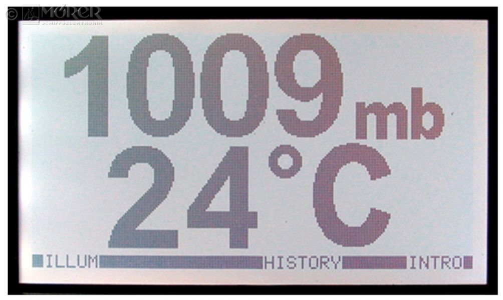 NASA - MeteoMan - Marine Wetterstation - Display ohne Geber