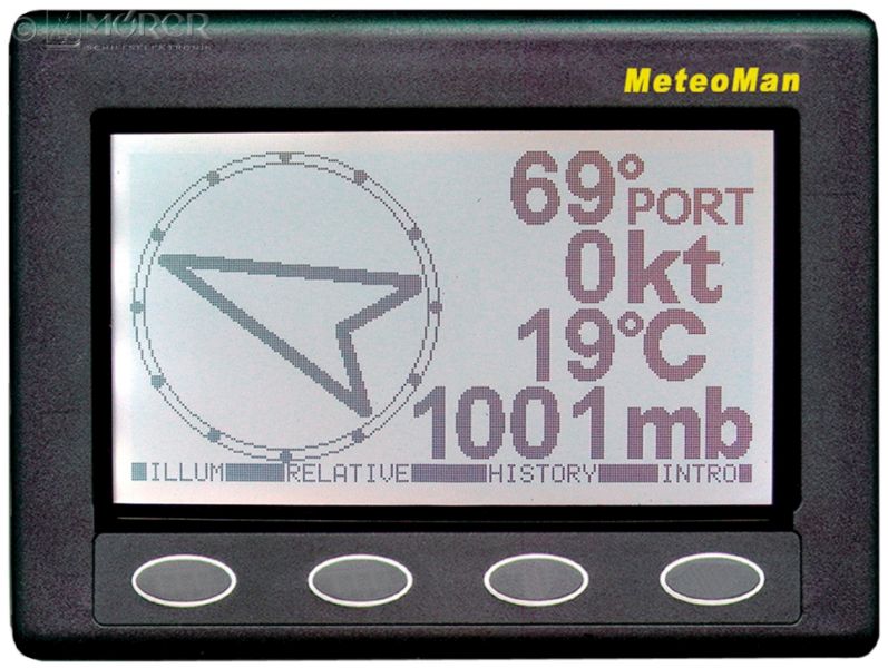 NASA - MeteoMan - Marine Wetterstation - Display ohne Geber