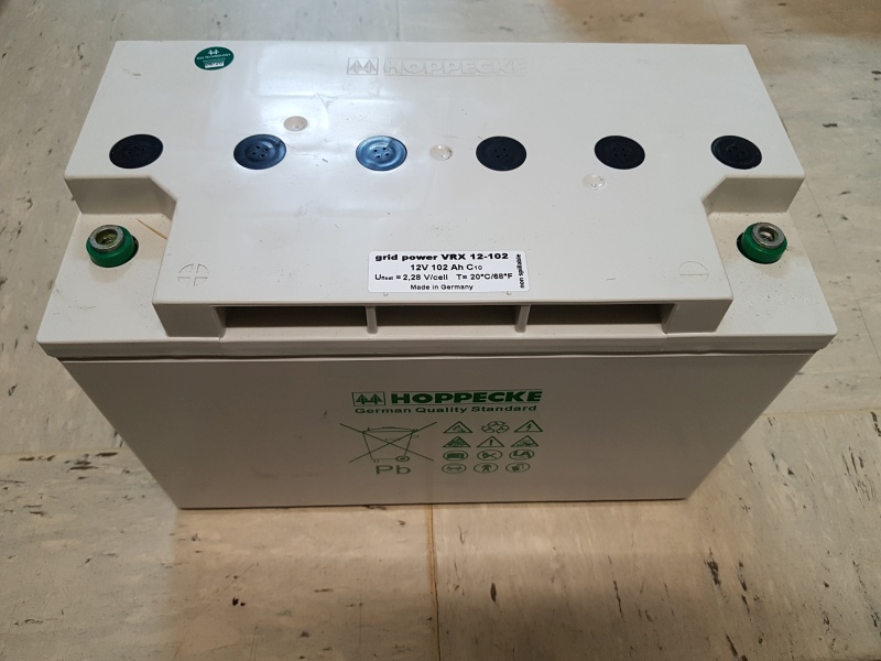 HOPPECKE  - 12 Volt Batterie - GRID POWER VRX