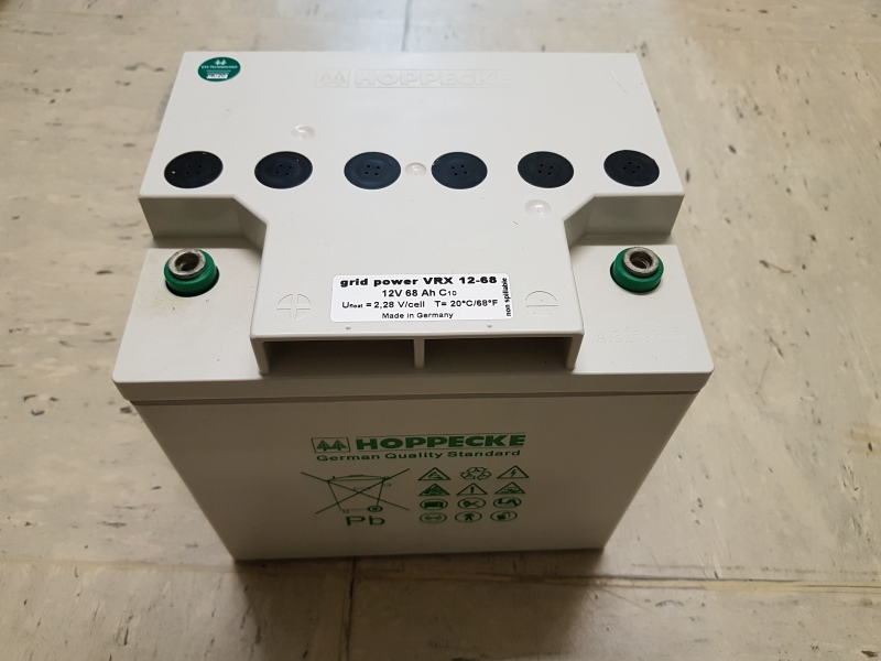 HOPPECKE  - 12 Volt Batterie - GRID POWER VRX